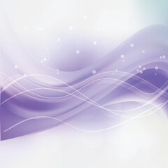 Light Purple Wave Background Design
