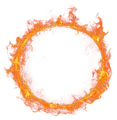 PNG Fire background circle flame.