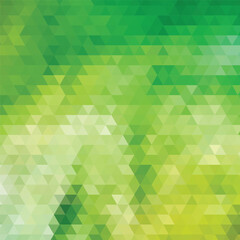 Green Triangle Background Pattern Illustrator