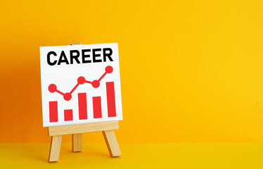 Career development and personal growth are shown using the text