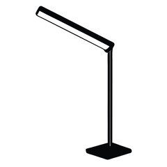 table lamp isolated on white background