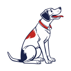 illustration of a dog