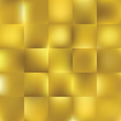 Abstract Yellow Square Background Vector