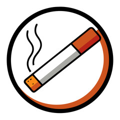 cigarette icon design