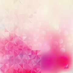 Abstract Light Pink Background Vector Illustration