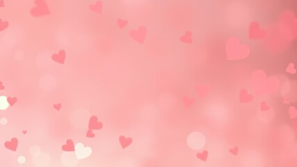 Soft Romantic Abstract Valentine's Day Background
