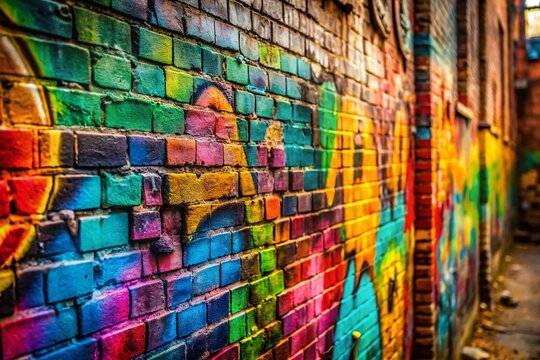 Fototapeta Urban Graffiti Art: Abstract Tags & Street Art Vector Illustration