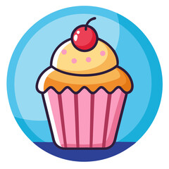 cupcake icon design