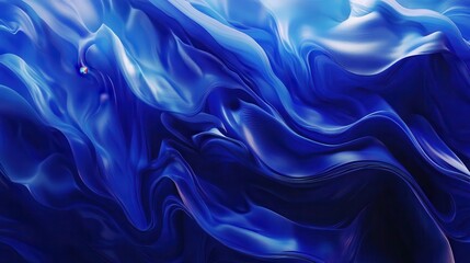 Obraz premium Dynamic water ripple patterns aquatic designs high detail visuals sapphire blue gradients underwater concept for seo impact