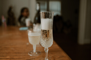 glass of champagne