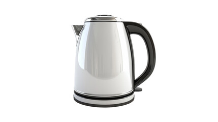 electric kettle isolated on white