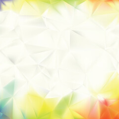Geometric Polygon Background Vector Illustration