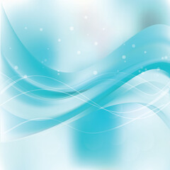 Light Turquoise Wave Background Template
