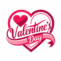 Happy valentines day Logo