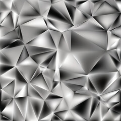 Fototapeta premium Black and Gray Polygonal Background Design