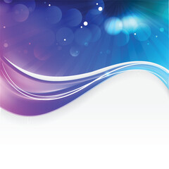 Abstract Cobalt Blue Purple Background Illustrator Template