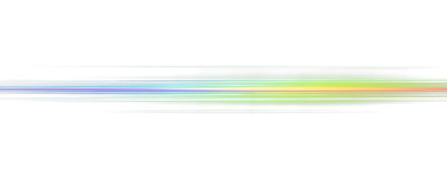 Neon green horizontal speed lines. Laser lines of light. Horizontal neon light. Glowing stripes. Laser beams. light lines of movement and speed in neon color. A beautiful flash of light and sparks.