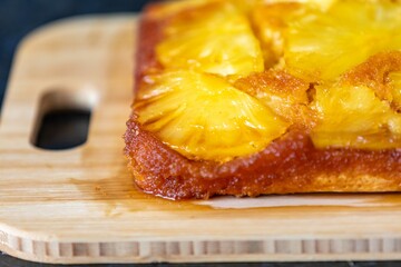 Original Brazilian caramelized pineapple pie