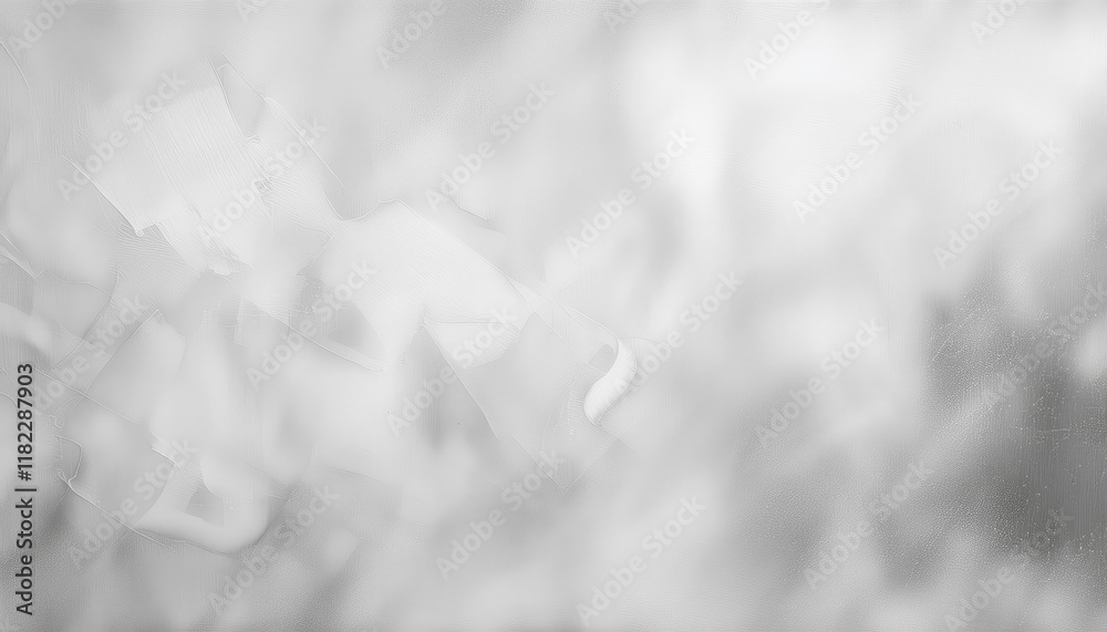 Poster textured abstract white and gray background with soft brush strokes, perfect for modern minimalist d
