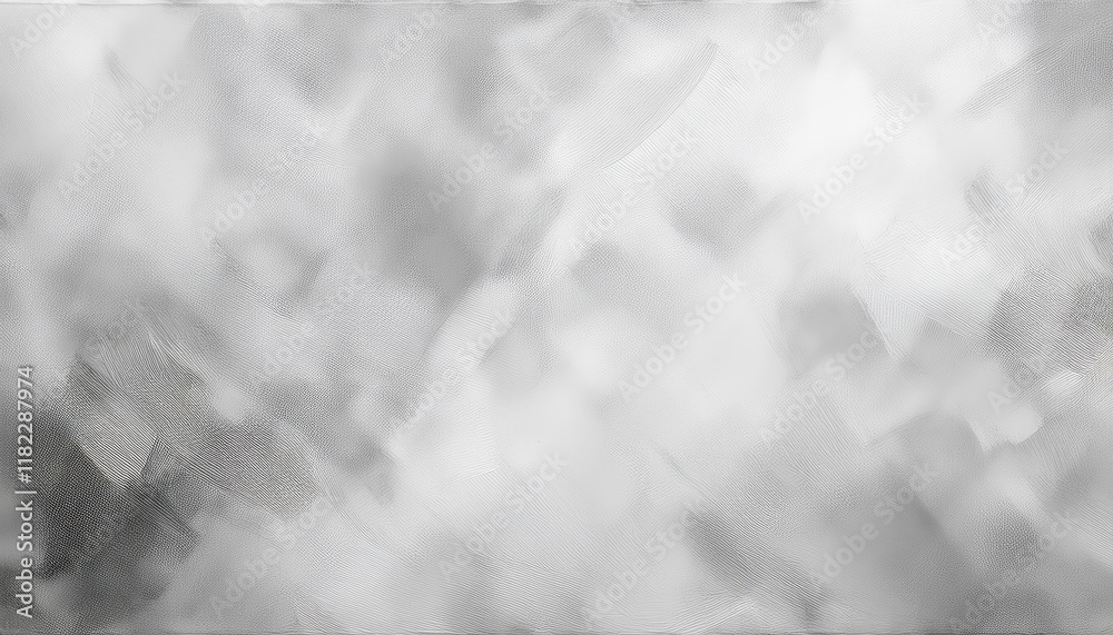 Aufkleber textured abstract white and gray background with soft brush strokes, perfect for modern minimalist d