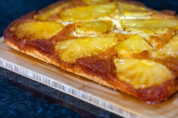 Original Brazilian caramelized pineapple pie