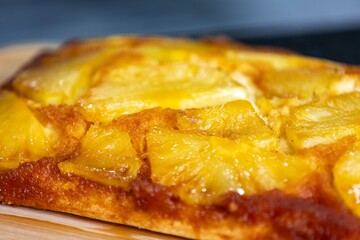 Original Brazilian caramelized pineapple pie