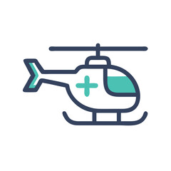 helicopter icon design
