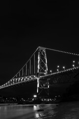 Ponte pênsil Hercílio Luz, Florianópolis, Santa Catarina, Brasil