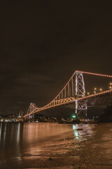 Ponte pênsil Hercílio Luz, Florianópolis, Santa Catarina, Brasil