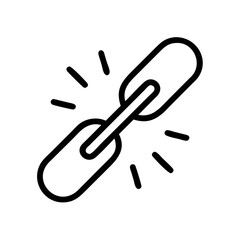link concept icon design