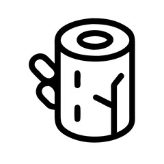 log tree icon design