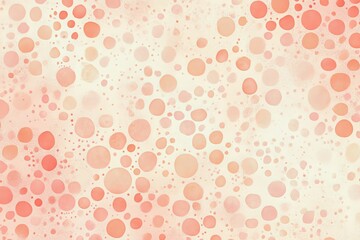 Abstract pastel background; scattered, varied circles.