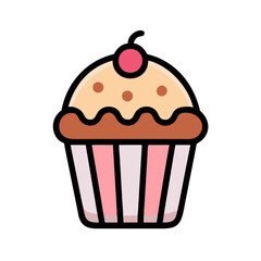 muffin cupcake icon design