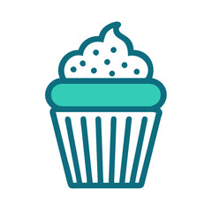 muffin cupcake icon design
