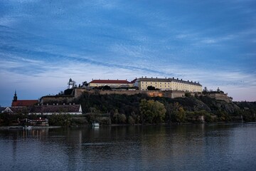 Novi Sad Fortress overlooking the Danube river in Vojvodina, Serbia.