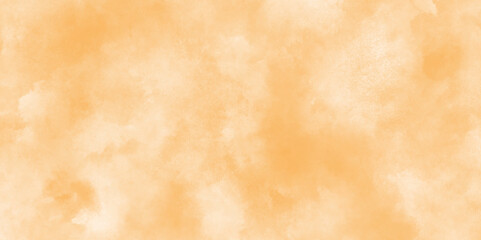 Yellow watercolor abstract background,Vibrant, monochromatic, orange and yellow background. Saturated,element for grunge text design, vintage card, retro template,