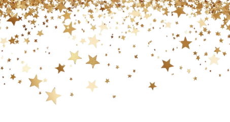 PNG Falling star confetti border background stars white.