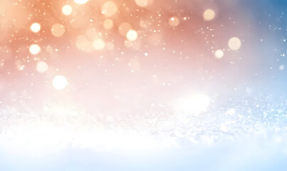 Fototapeta premium Png christmas dust glowing bokeh confetti light and glitter texture overlay for your design. Festive sparkling gold dust png. Glowing, glow, white, shine, glitter, bokeh, effect.