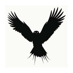 Bird silhouette vector illustration