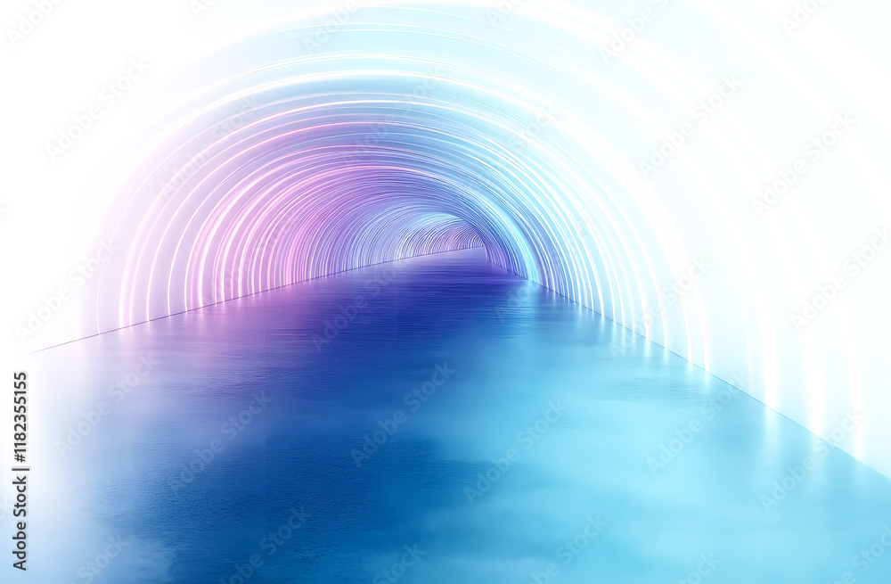 Wall mural png futuristic technological style. png abstract background with speed lines. neon color rays vector