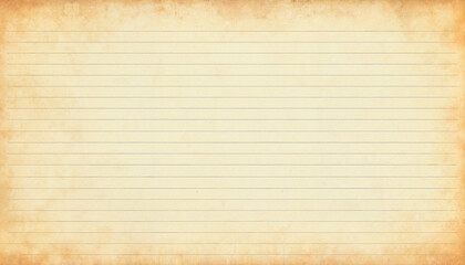 Vintage Lined Paper Texture, Notebook Background
