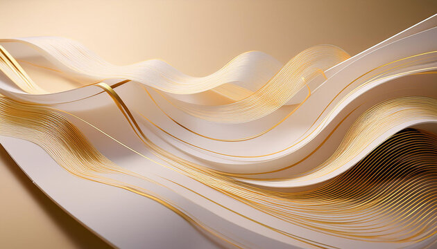 a certificates history with stylish white and gold strains on a smooth ivory gradient emphasizing accomplishment and the significance of graduation achievement