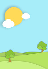 Obraz premium Cute background of nature 