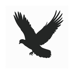 Bird silhouette vector illustration