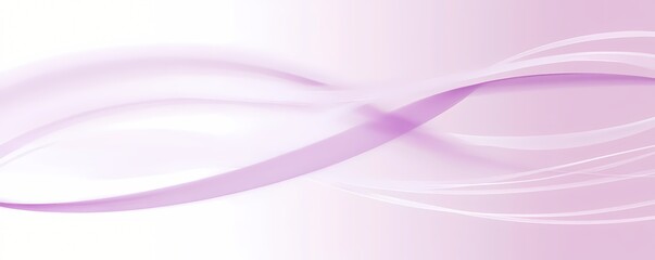 A Soft Lavender Line on a Pale Blush Pink Wallpaper Background