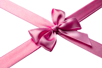Pink Bow Ribbon