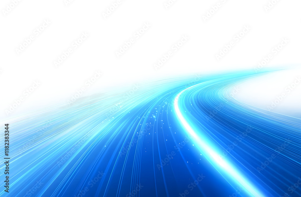 Wall mural png futuristic technological style. png abstract background with speed lines. neon color rays vector