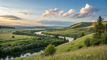 Fototapeta premium Pictures of beautiful landscapes