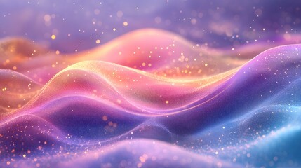 Holographic rainbow background of purple-pink turquoise blue color