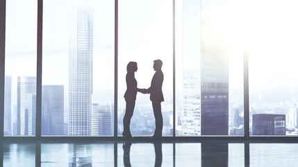 Fototapeta premium business, analytics, remote work, business partnership, cooperation